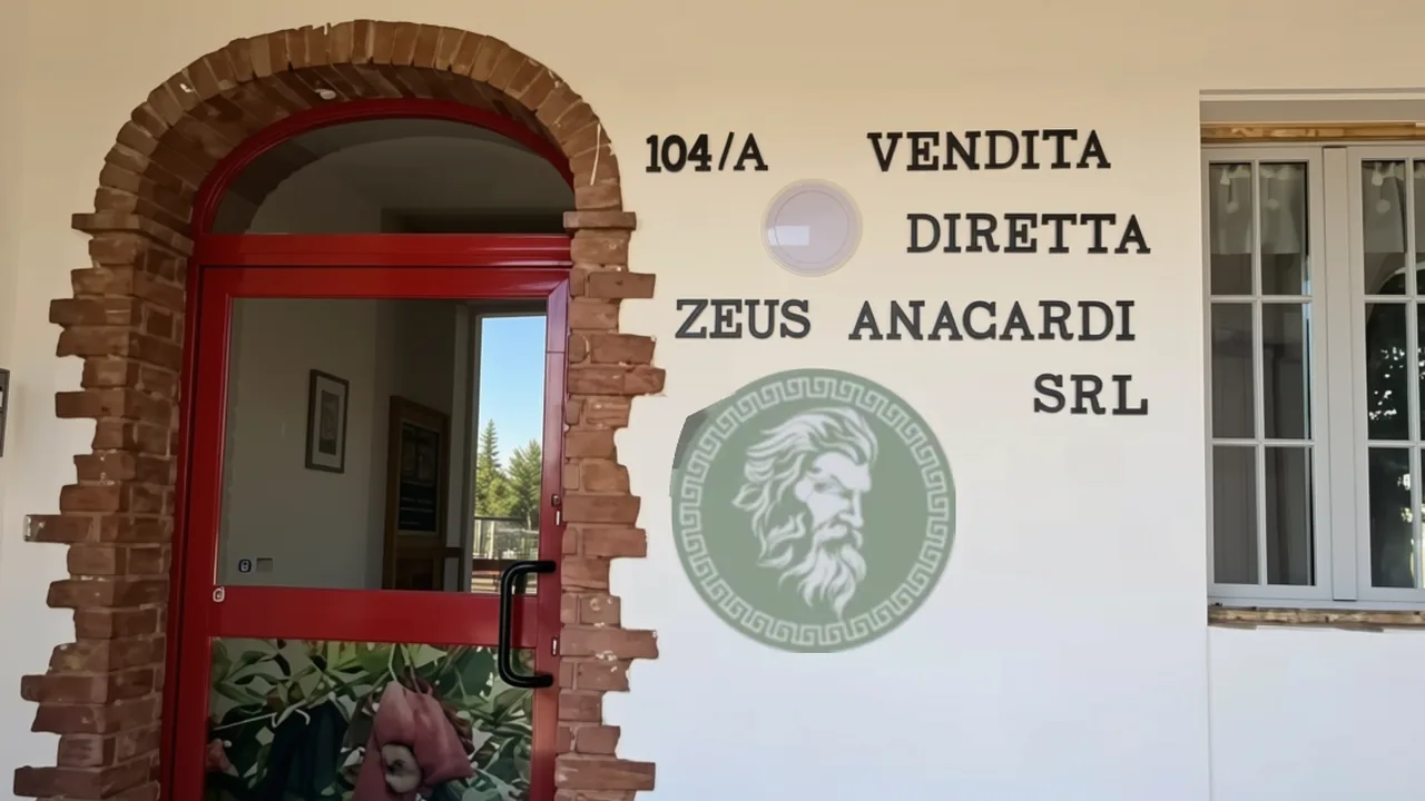 Un momento dell'intervista a Zeus Anacardi su Telenuovo