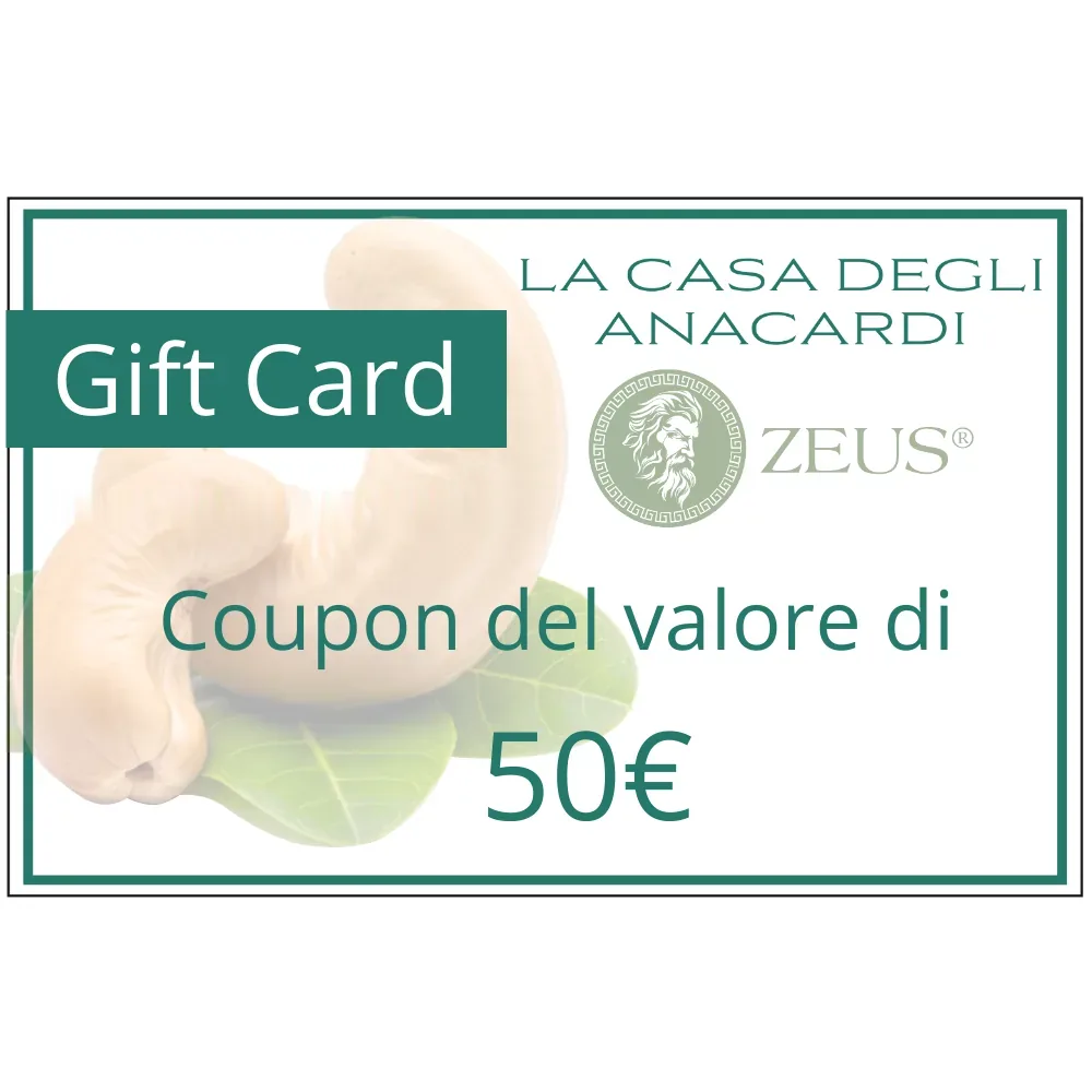Carta regalo Zeus da 50 €