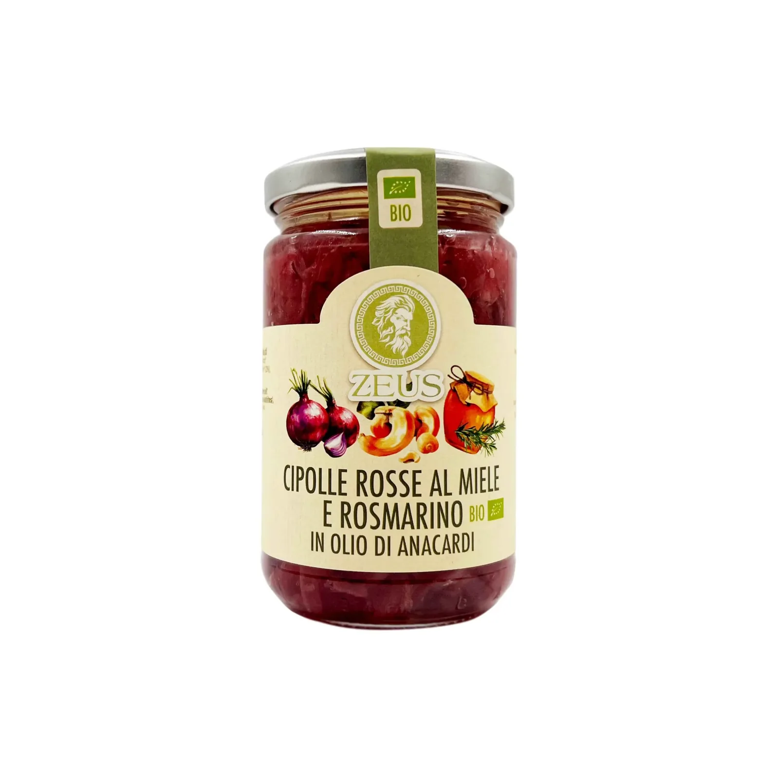 Filetti di Cipolle Rosse al Miele e Rosmarino 270g
